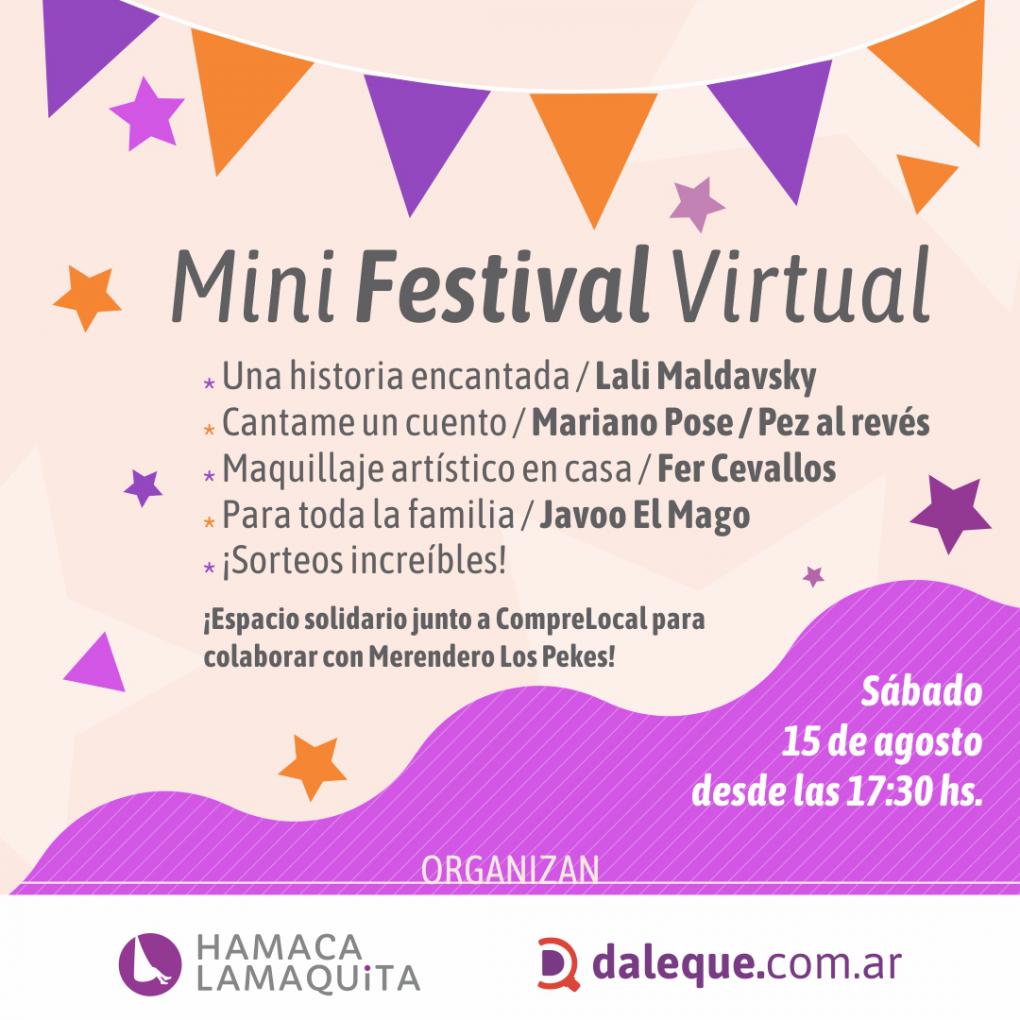   Mini Festival Virtual para ni&ntilde;as y ni&ntilde;os