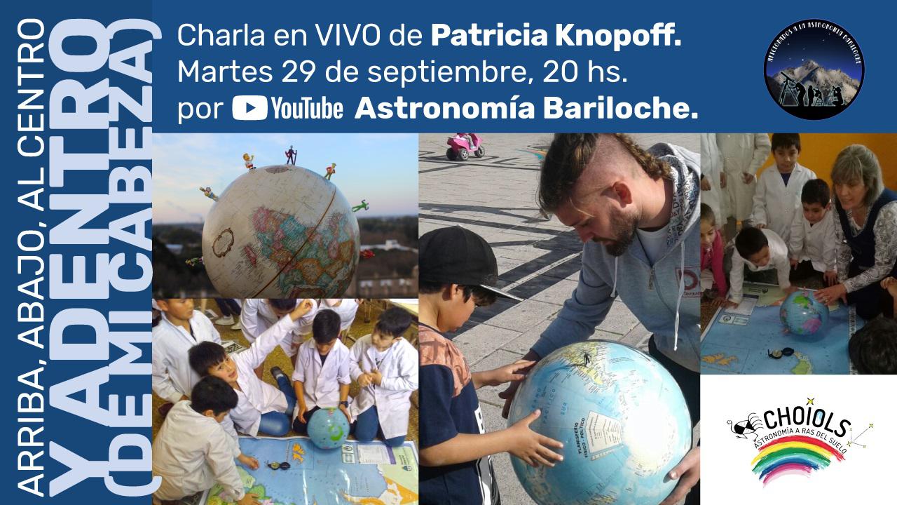 Astronom&iacute;a Bariloche: charla con Patricia Knopoff