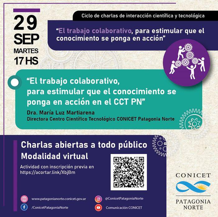 CONICET Patagonia Norte invita a charlas de Interacci&oacute;n
