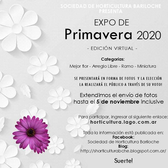 Expo Virtual de Primavera, Sociedad de Horticultura