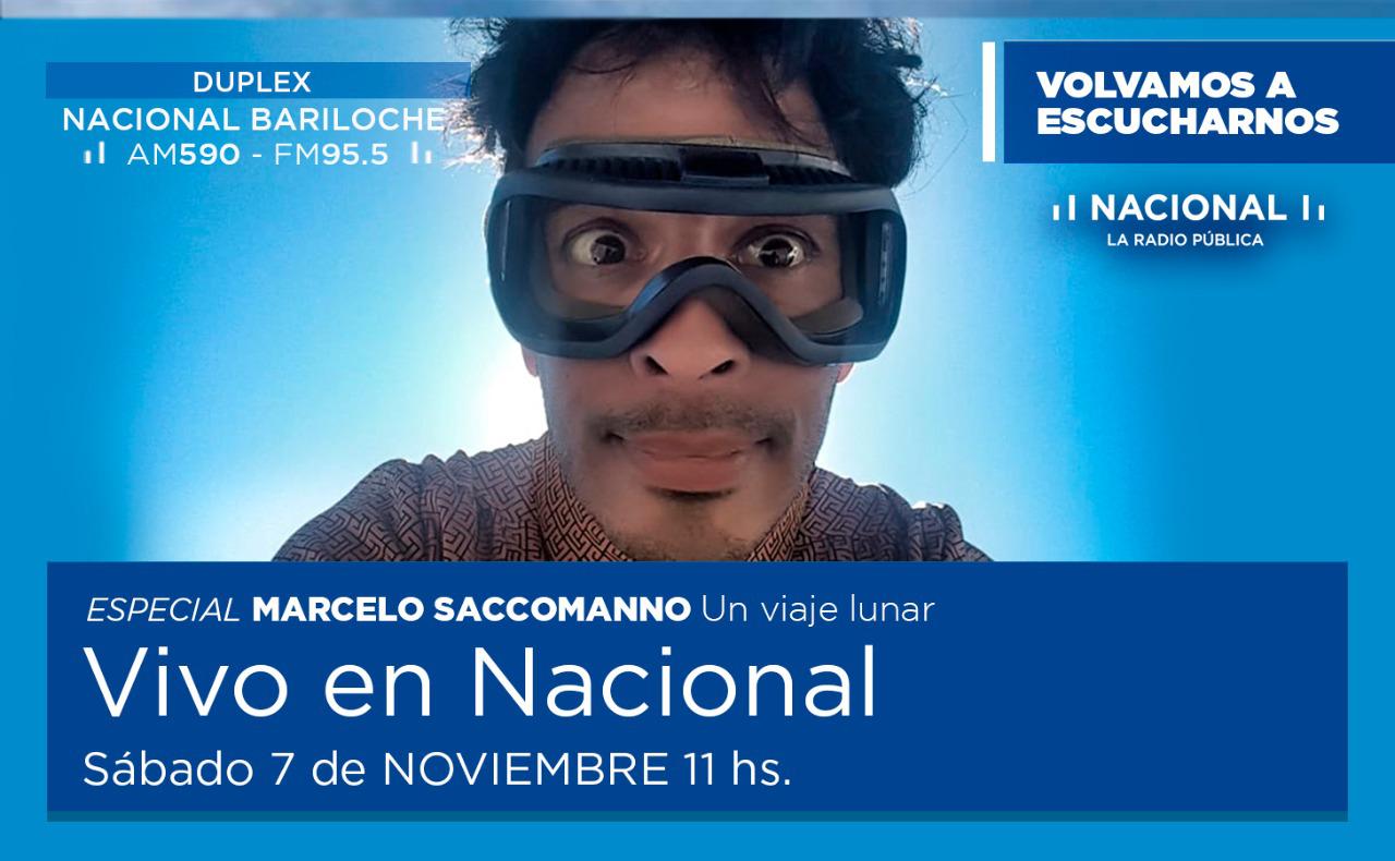 Marcelo Saccomano en Radio Nacional