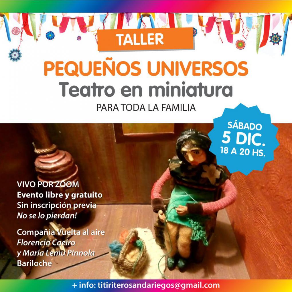 TALLER PEQUE&Ntilde;OS UNIVERSOS - Teatro en miniatura