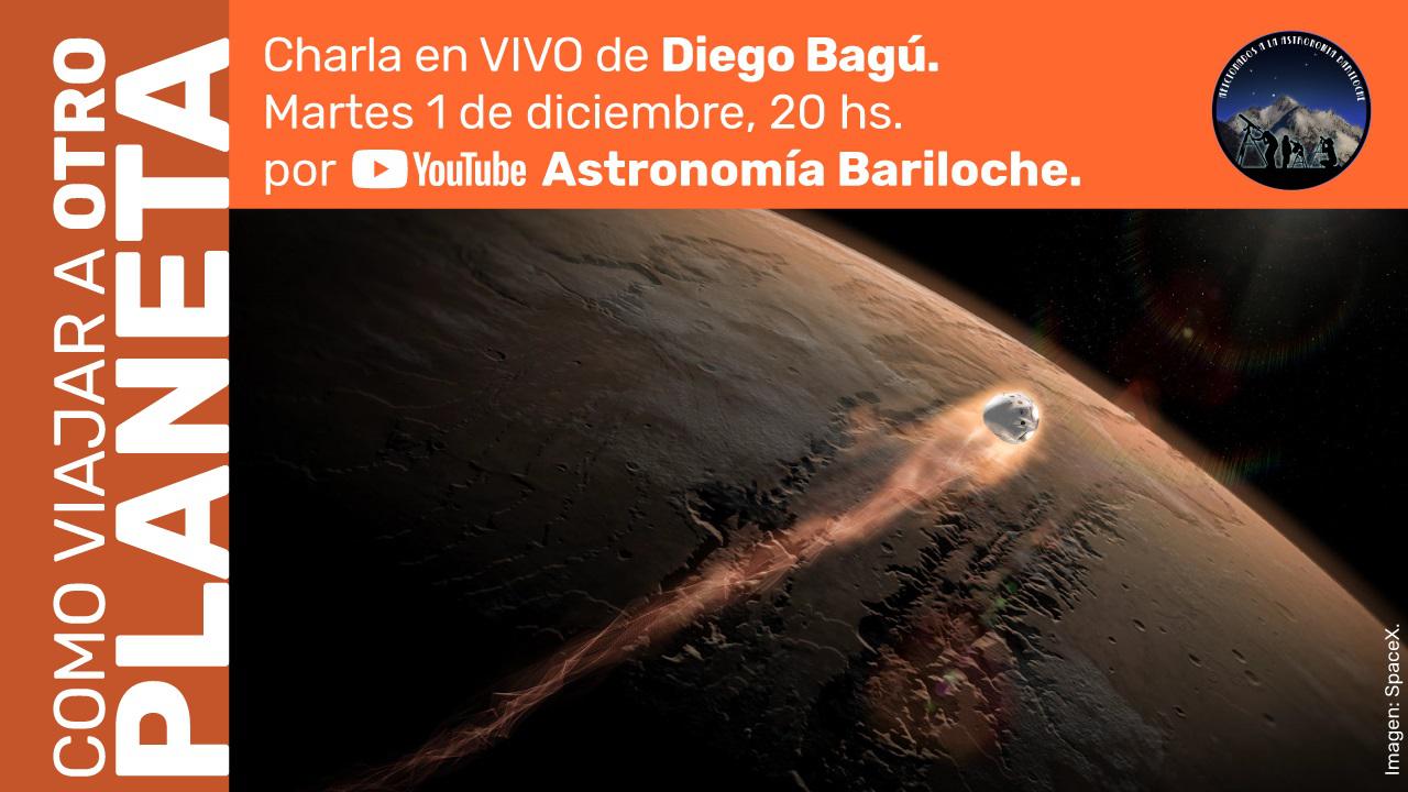 Charla: C&oacute;mo viajar a otro planeta