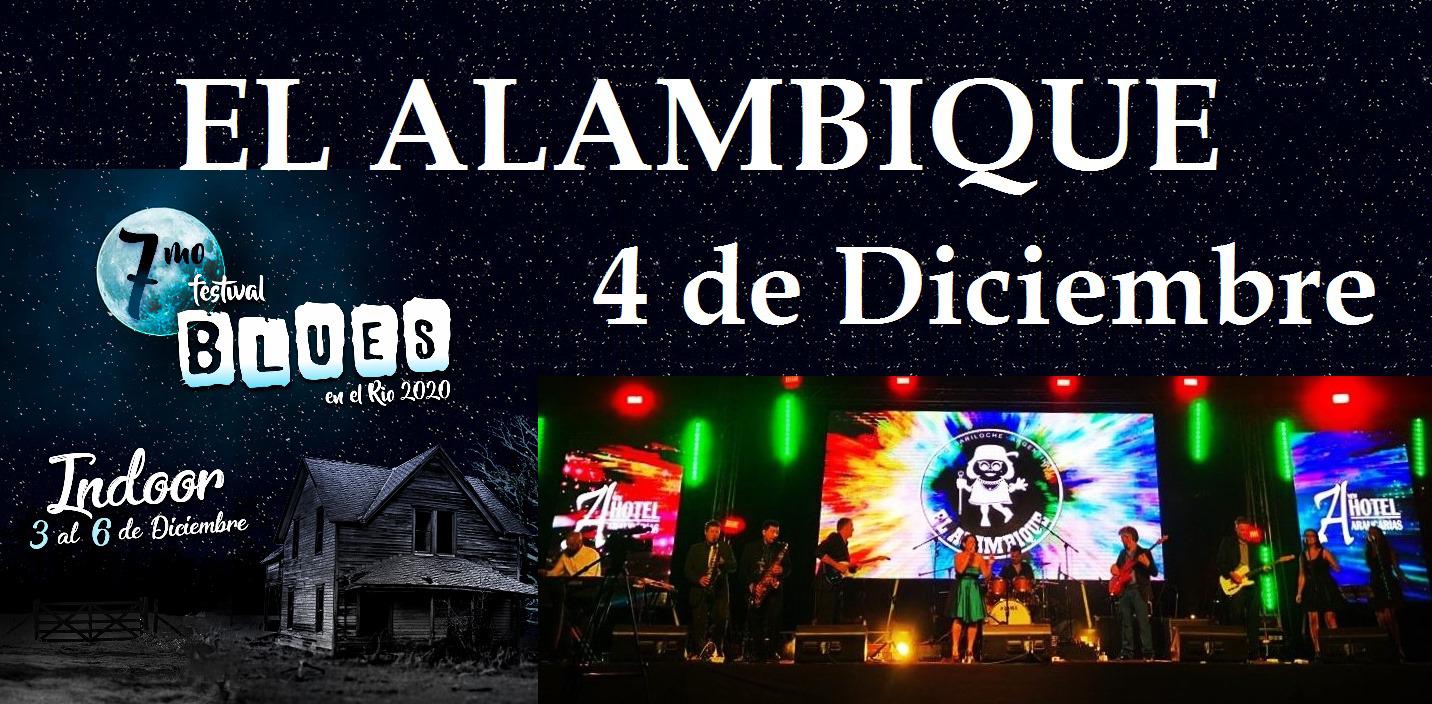 El Alambique en el 7&ordm; Festival de Blues en el R&iacute;o