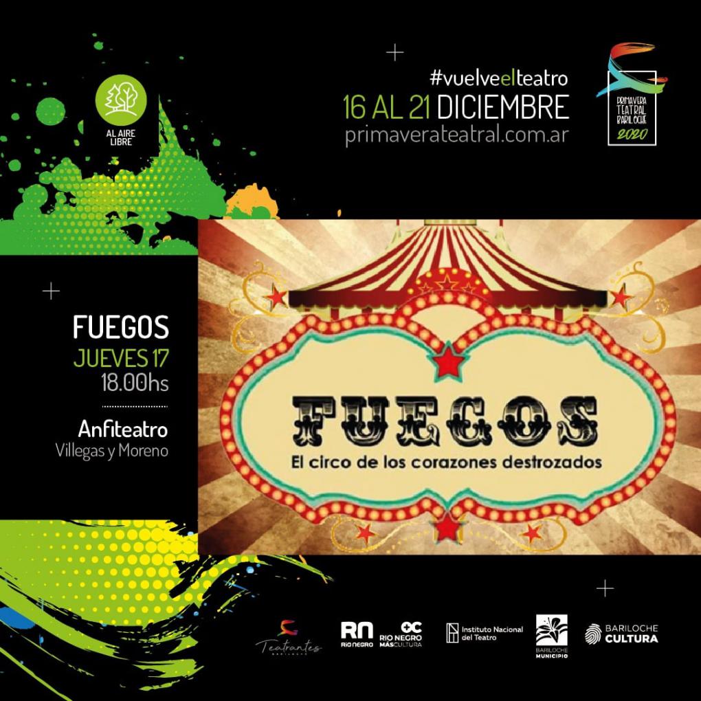 Fuegos , el circo de los Corazones destrozados