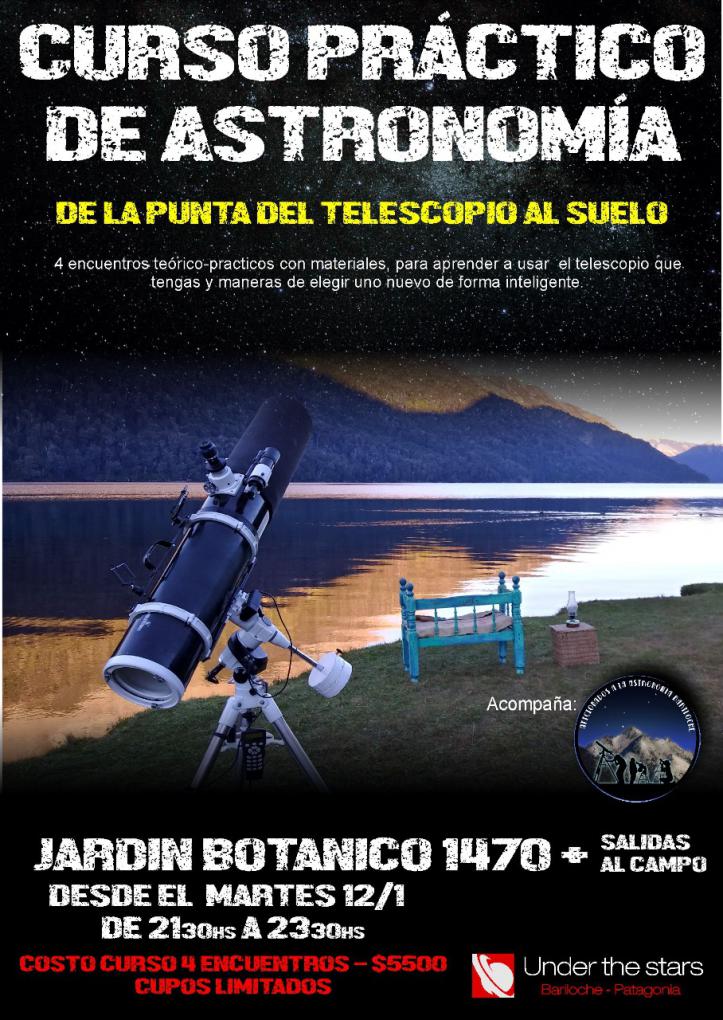 Curso pr&aacute;ctico de Astronom&iacute;a - de la punta del telescopio al suelo