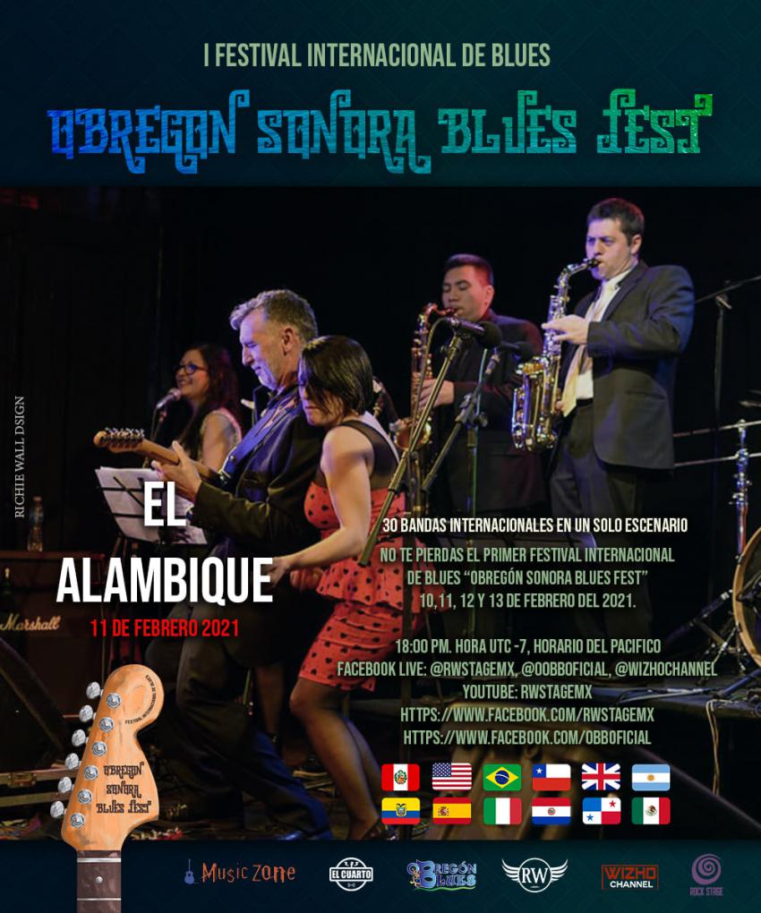 El Alambique - I Festival Internacional de Blues 'Obreg&oacute;n Sonora Blues Fest'
