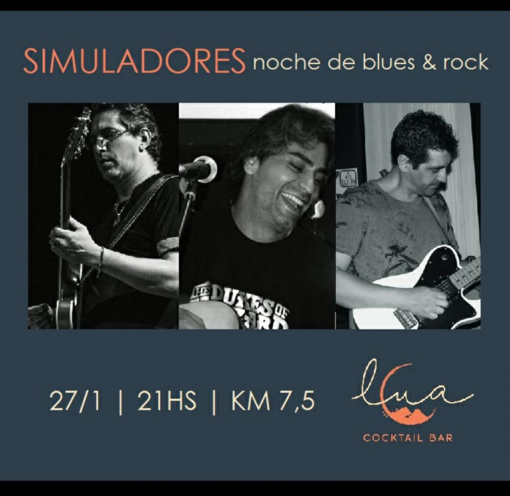 SIMULADORES noche de blues & rock