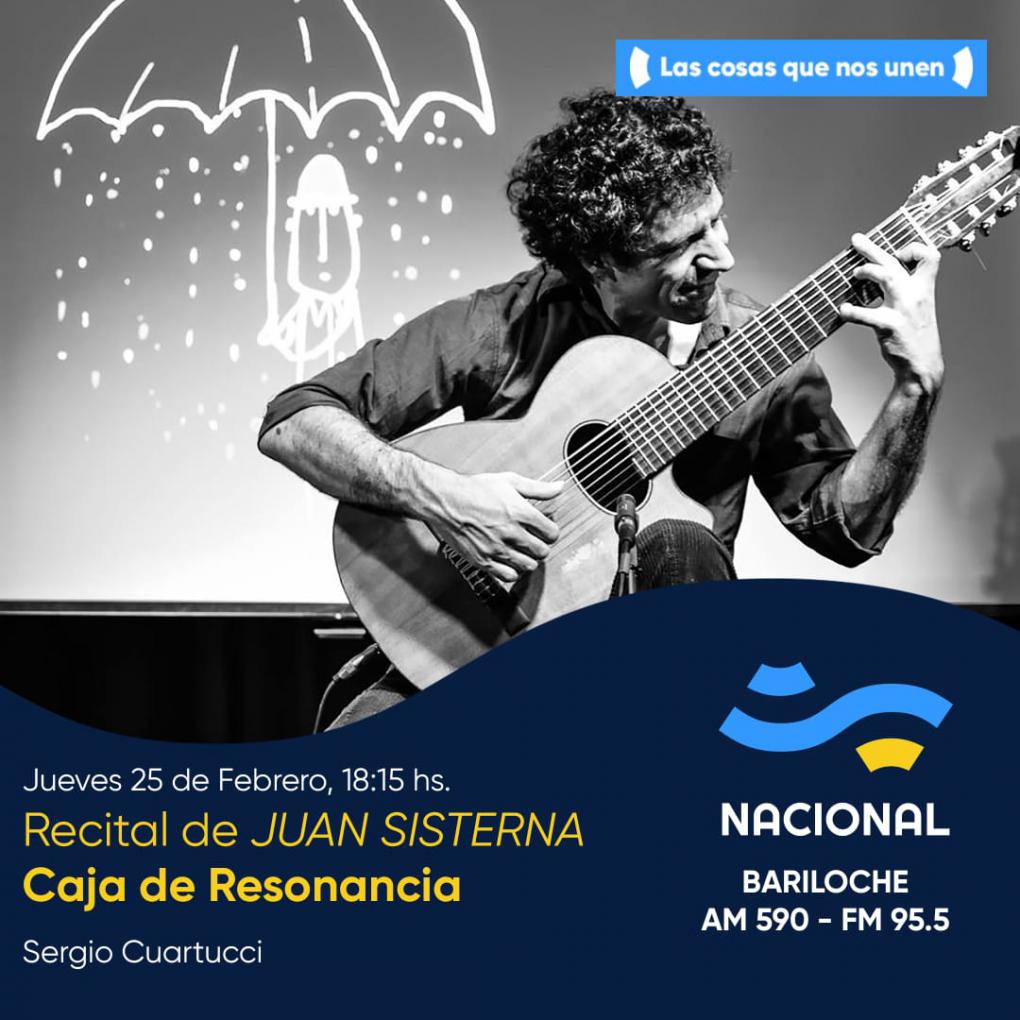 Recital de Juan Sisterna en "Caja de Resonancia"