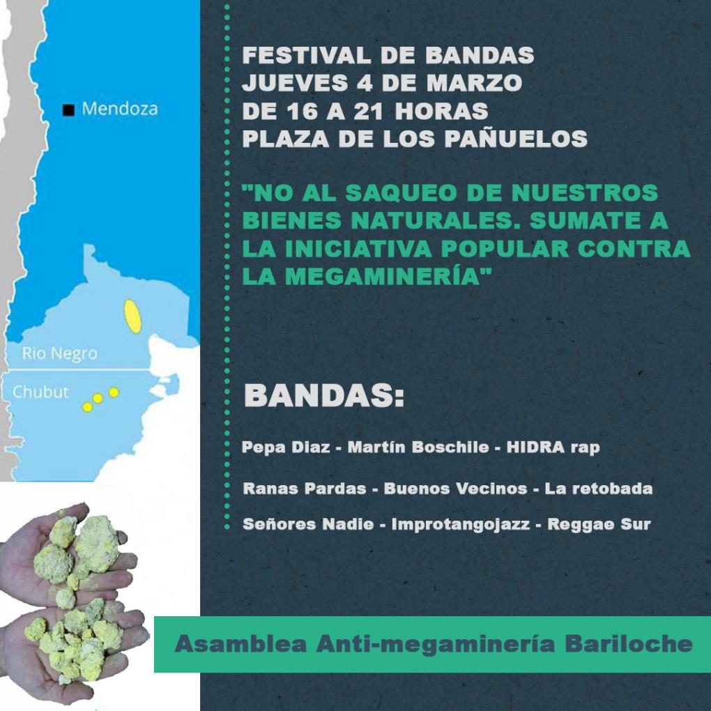 Festival Paremos la mano a la Megaminer&iacute;a