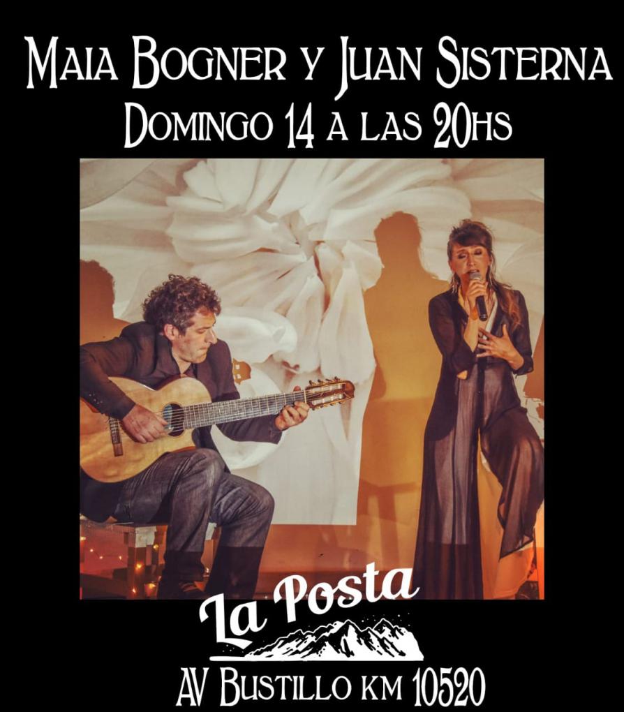 Maia Bogner y Juan Sisterna