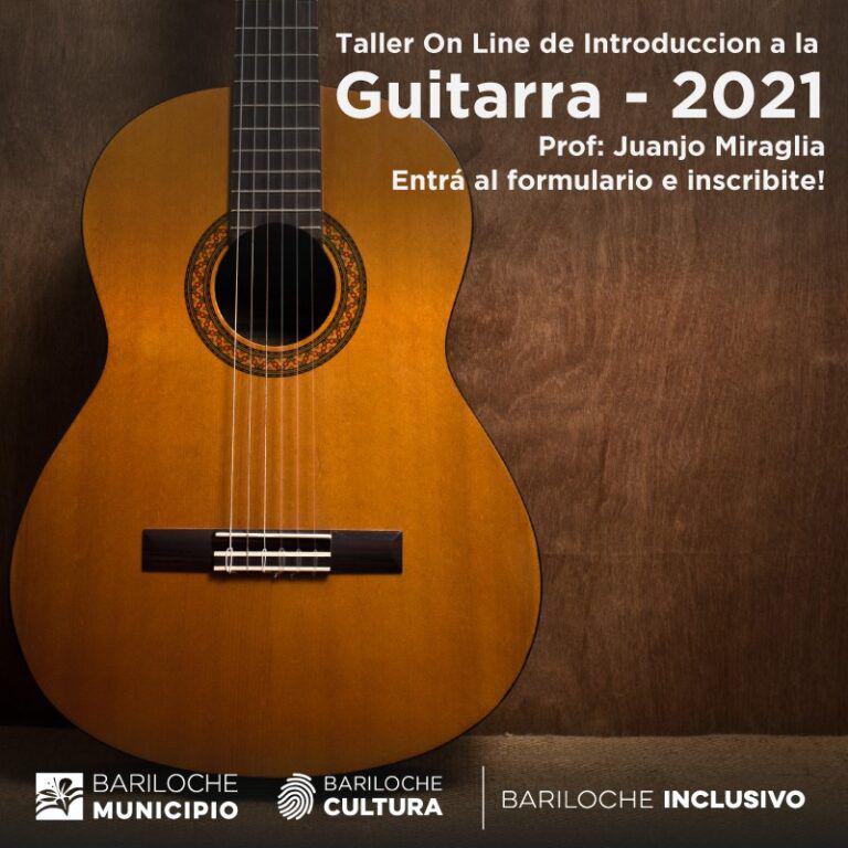 Nueva edici&oacute;n del Taller Online de Introducci&oacute;n a la Guitarra