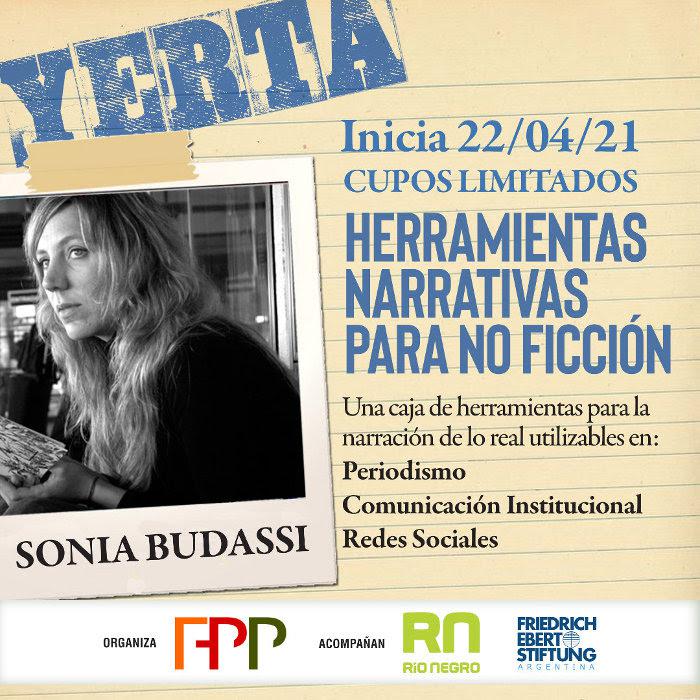 &#147;Yerta&#148; comienza sus actividades: Taller &#147;Herramientas narrativas para no ficci&oacute;n&#148;