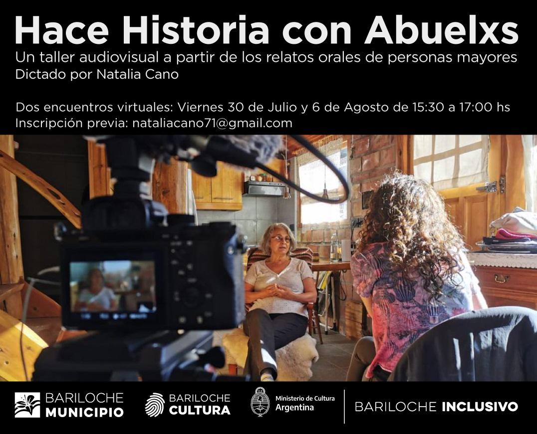 Taller "Hac&eacute; historia con abuelxs"