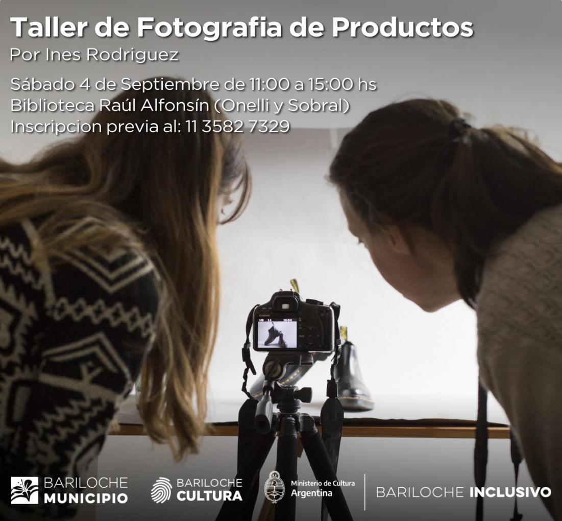 Taller de fotograf&iacute;a de productos