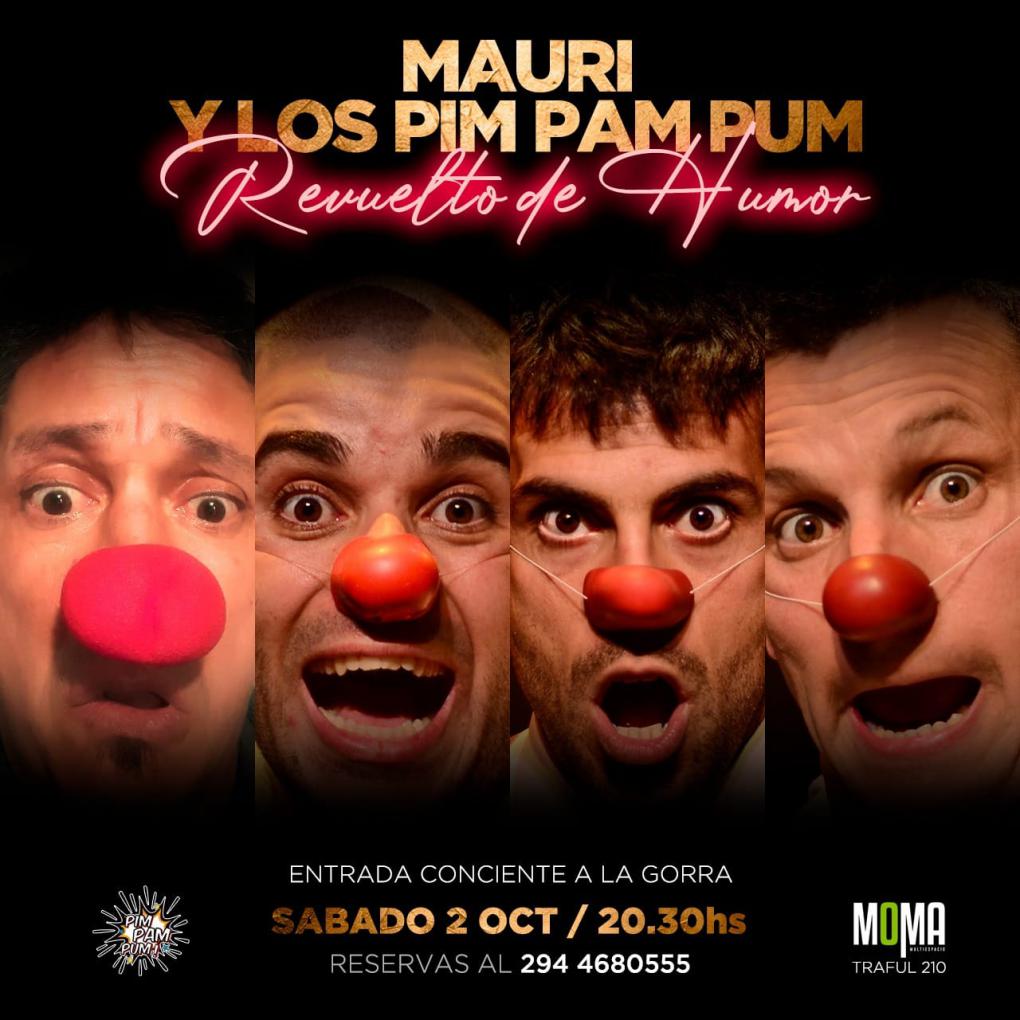 Mauri y los PIM PAM PUM: Revuelto de Humor