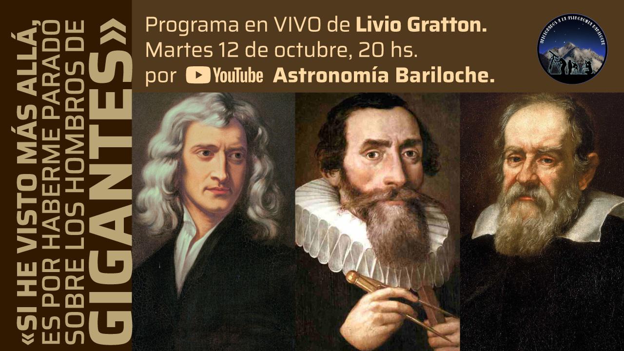 Astronom&iacute;a Bariloche: Programa en vivo de Livio Gratton