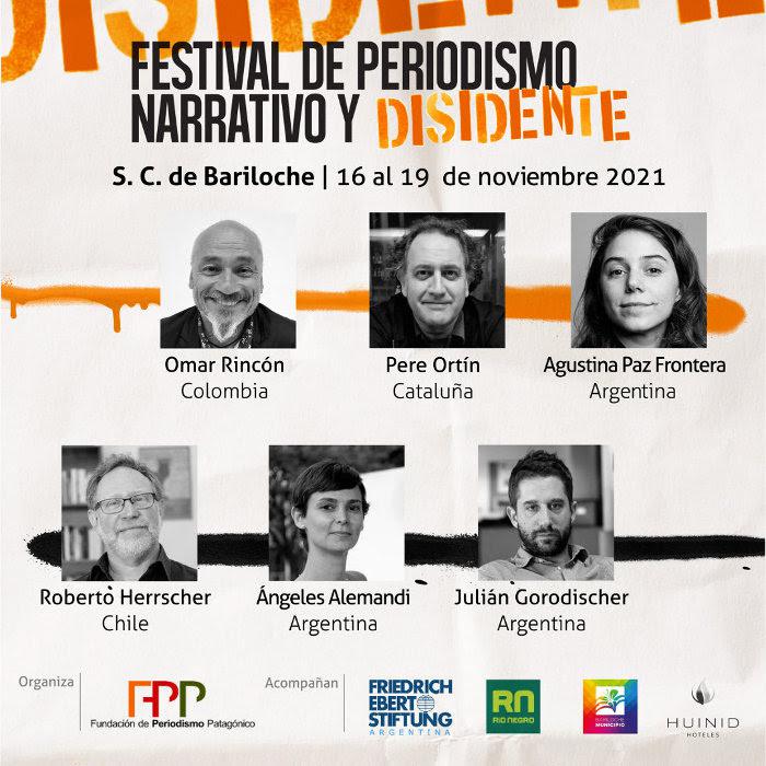 Bariloche ser&aacute; sede del Primer Festival de Periodismo Narrativo y Disidente
