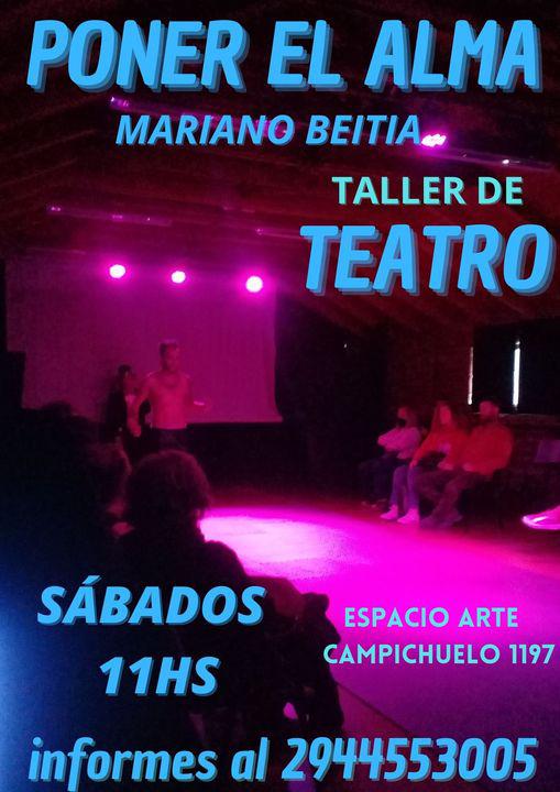 "Poner el alma" - Taller de teatro