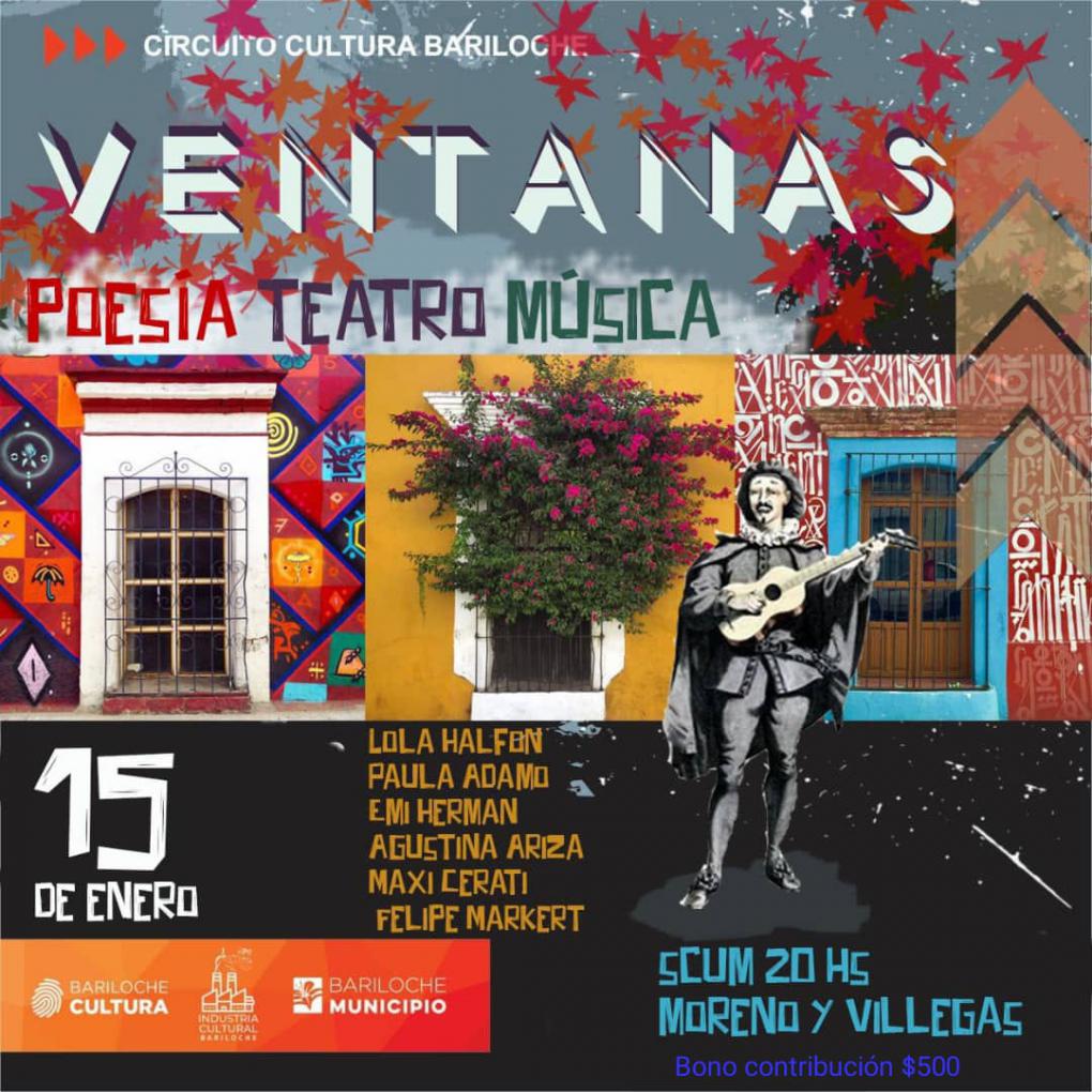 "Ventanas" - Poes&iacute;a, teatro, m&uacute;sica