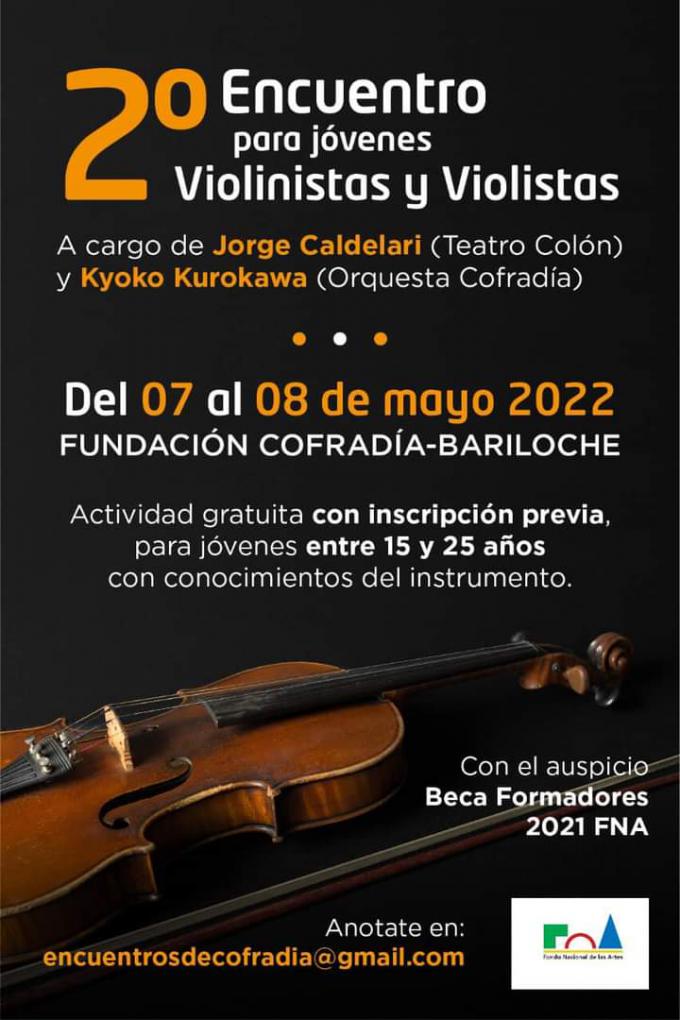 2do encuentro para j&oacute;venes violinistas y violistas