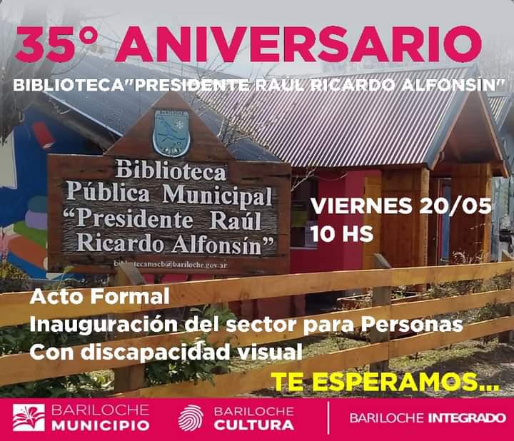35 aniversario Biblioteca "Presidente Ra&uacute;l Ricardo Alfons&iacute;n"