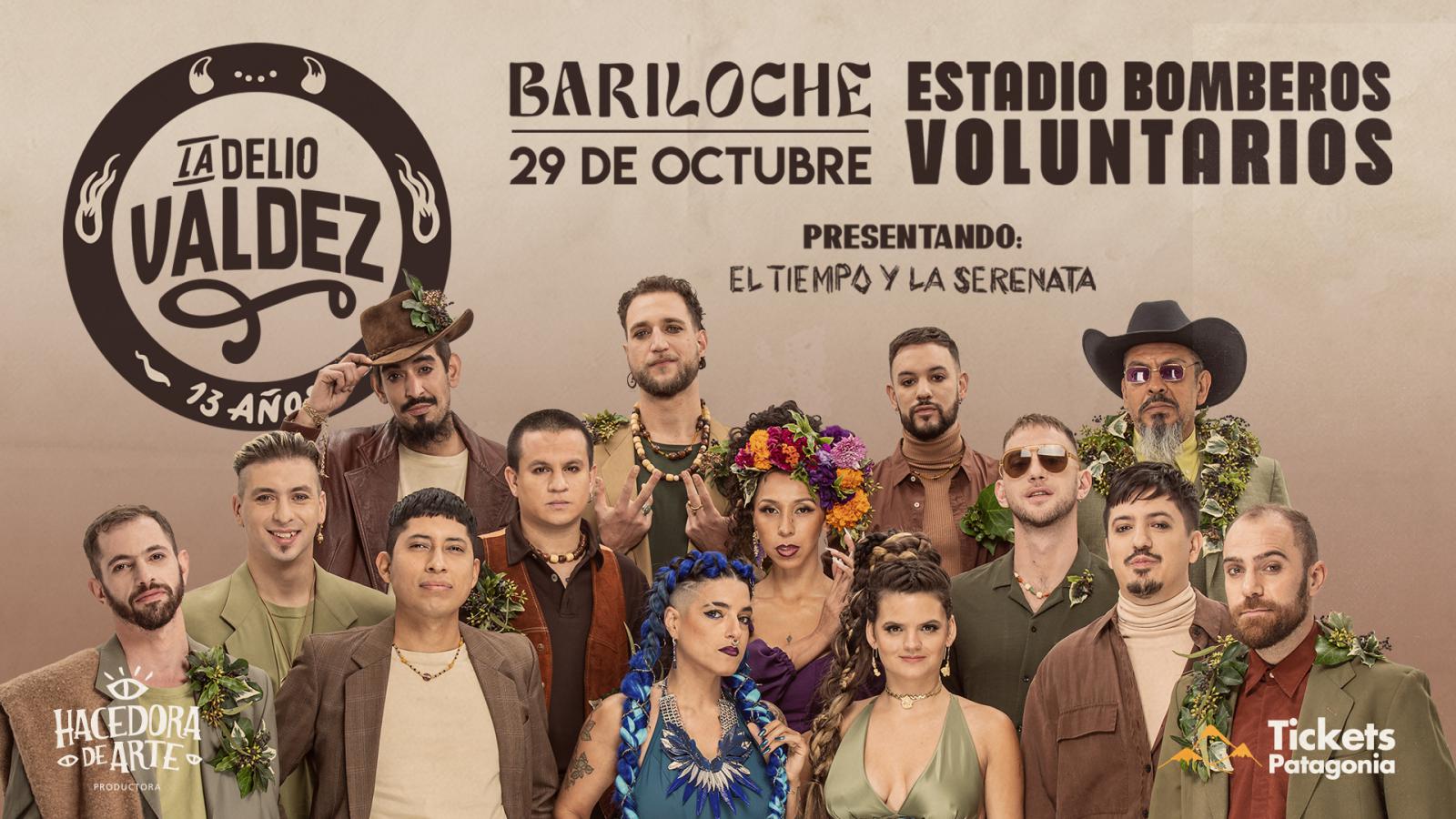 La Delio Valdez vuelve a Bariloche