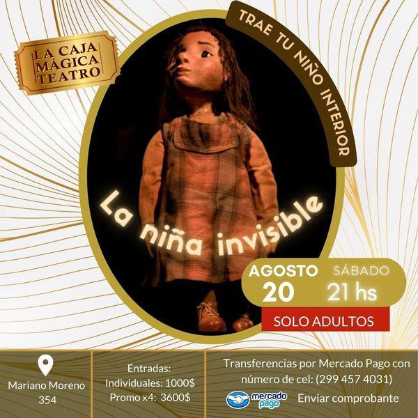 *ATACADOS POR EL ARTE* presenta &#147;La ni&ntilde;a invisible&#148;