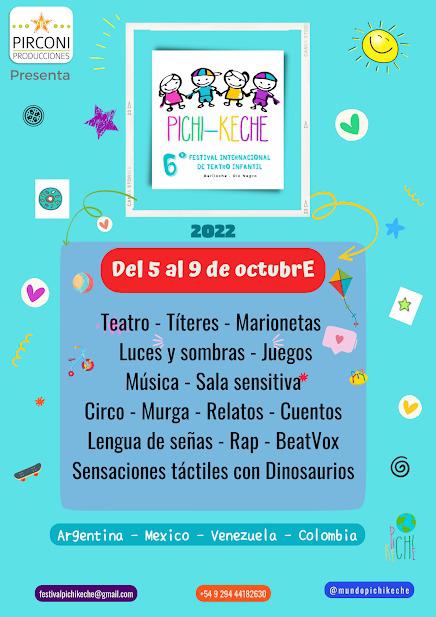 Festival Internacional de Teatro Infantil Pichi Keche - Programacion 5/10