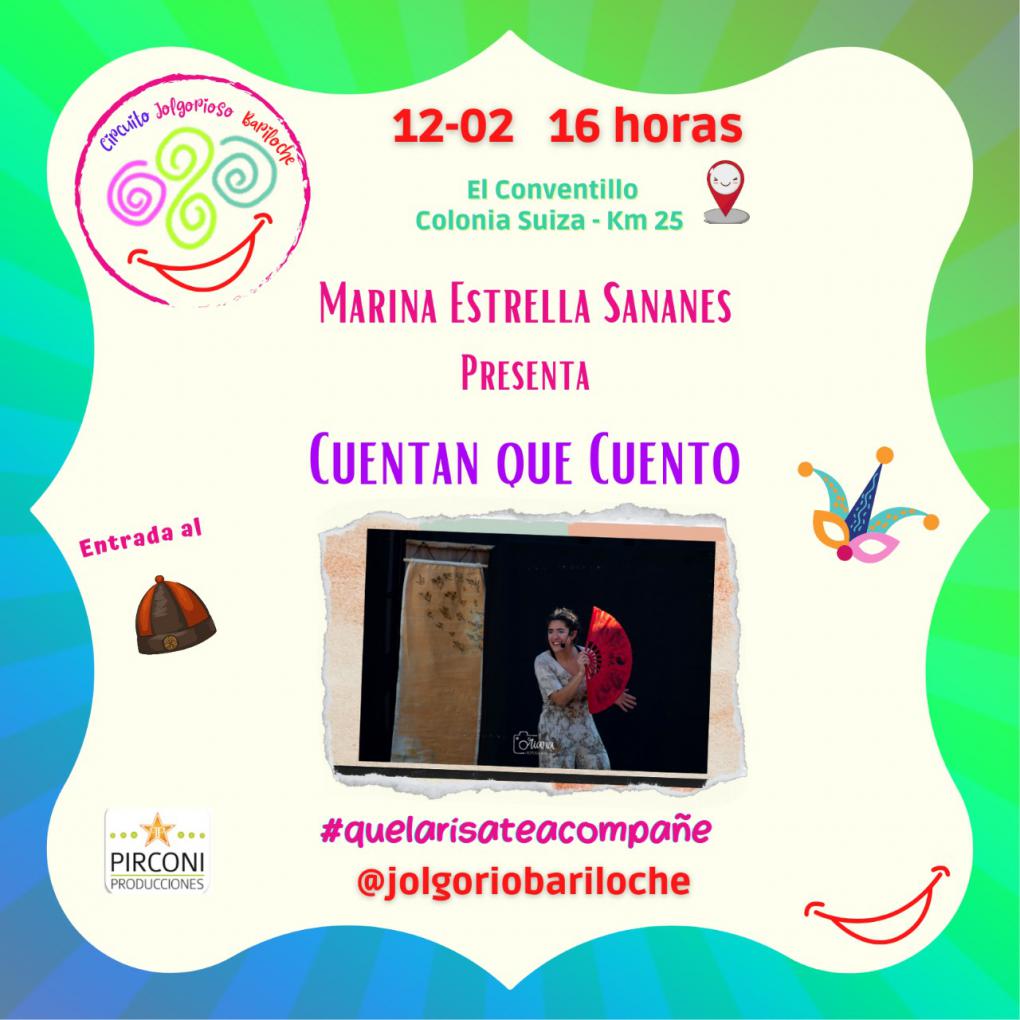 MARINA ESTRELLA SANANES PRESENTA CUENTAN QUE CUENTO