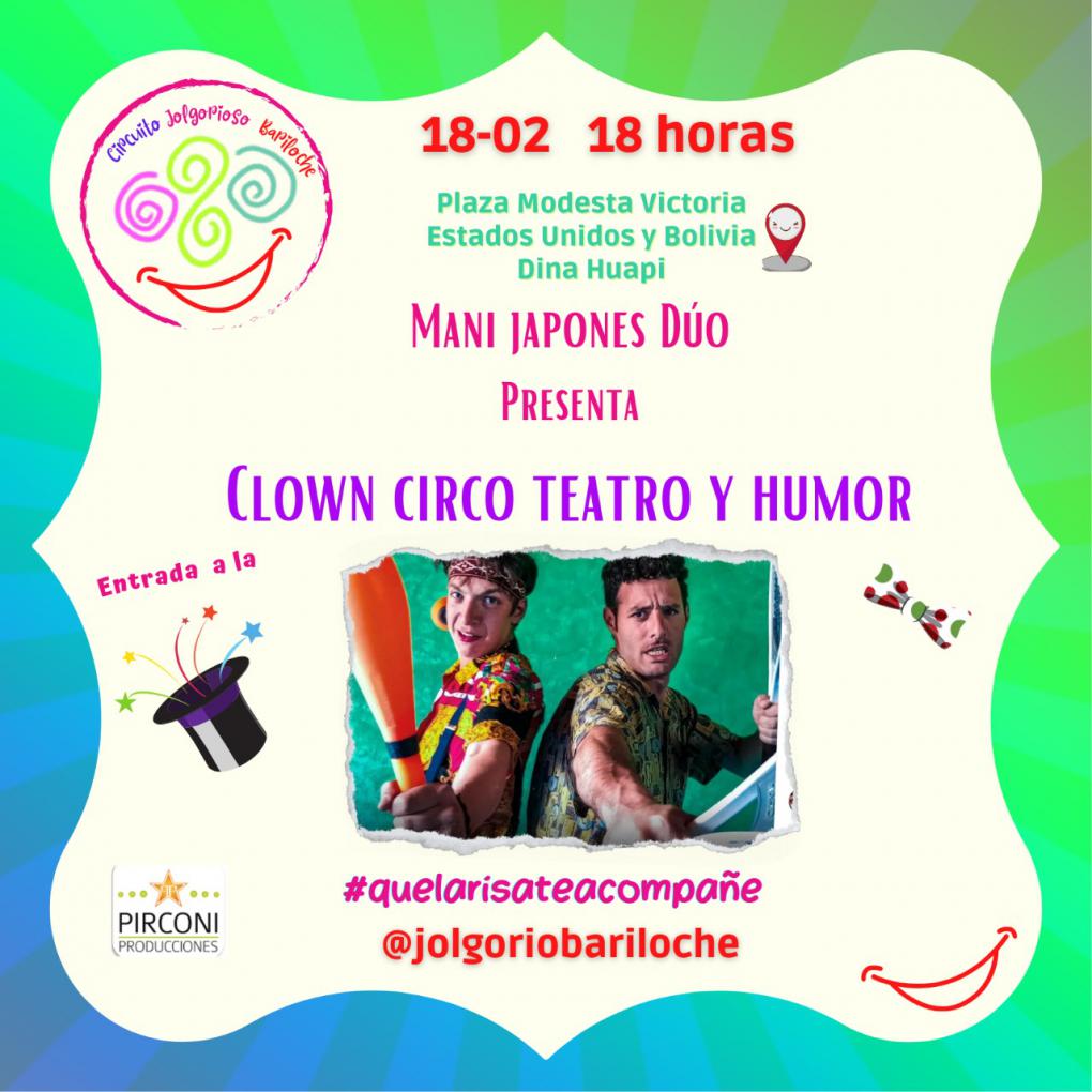 MANI JAPONES D&Uacute;O PRESENTA CLOWN CIRCO TEATRO Y HUMOR