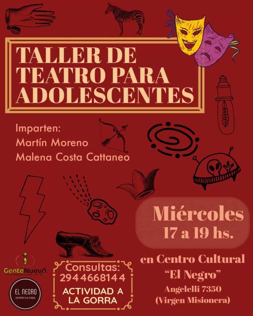 Taller de teatro para adolescentes