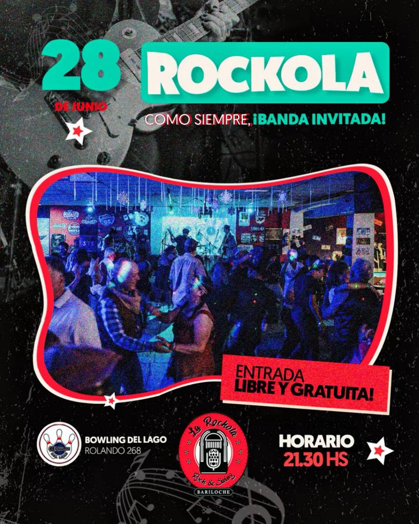 &iexcl;FIESTA ROCKOLA Junio!