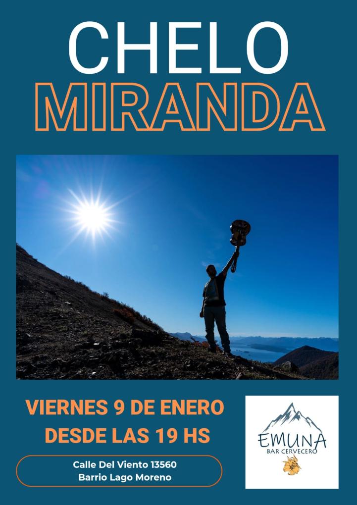 Chelo Miranda en Emuna bar