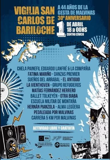 VIGILIA A 44 A&Ntilde;OS DE LA GESTA DE MALVINAS