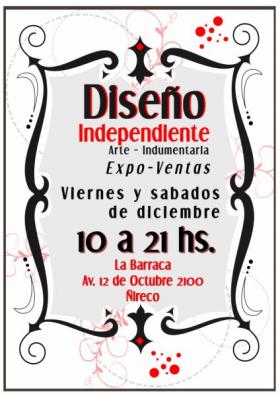 Gran Feria de Dise&ntilde;o Independiente y Expo-Venta.