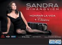 Sandra Mihanovich con Honrar la vida mas cl&aacute;sicos