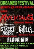 Dreamed festival-junto a AVERSUS GROOVE METAL