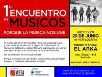 MUEBA - PRIMER ENCUENTRO DE MUSICOS EN BARILOCHE