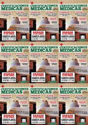 Certificaciones m&eacute;dicas. 