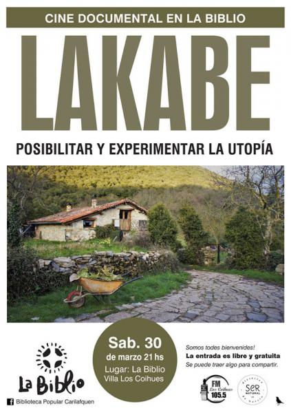 Cine documental en la biblio: 'Lakabe'