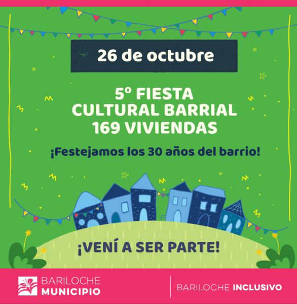 Fiesta Cultural Barrial en el B&deg; 169 Viviendas