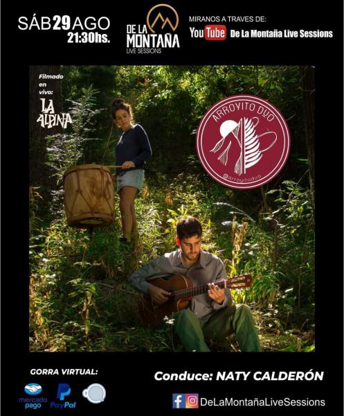 Arroyito duo en De la Monta&ntilde;a Live Sessions