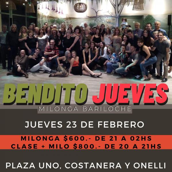  BENDITO JUEVES MILONGA BARILOCHE