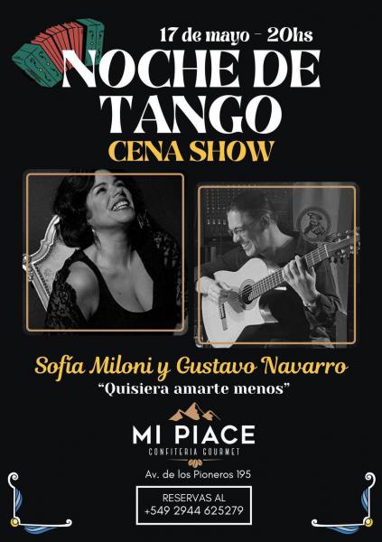 Sofia Miloni y Gustavo Navarro