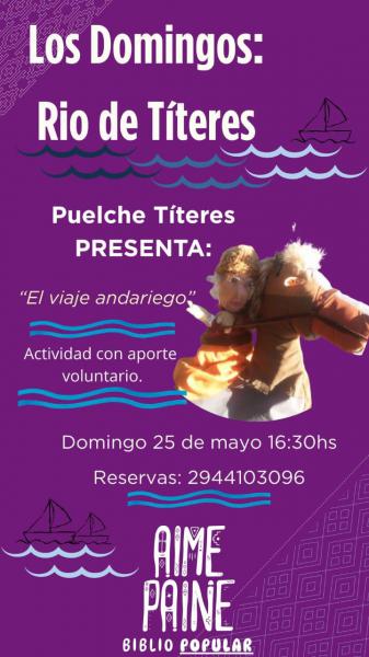 Puelche T&iacute;teres PRESENTA: El viaje andariego