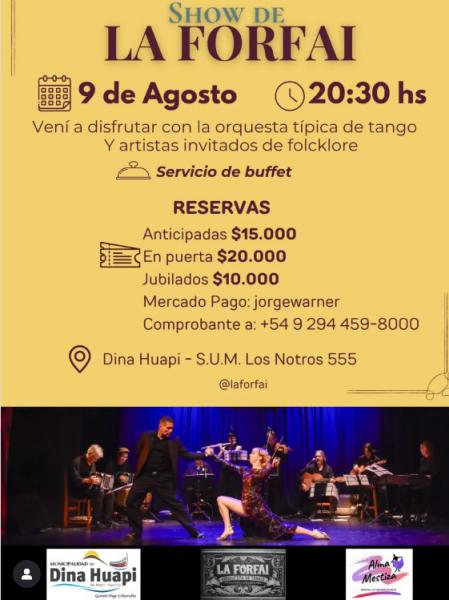 La Forfai en Dina Huapi