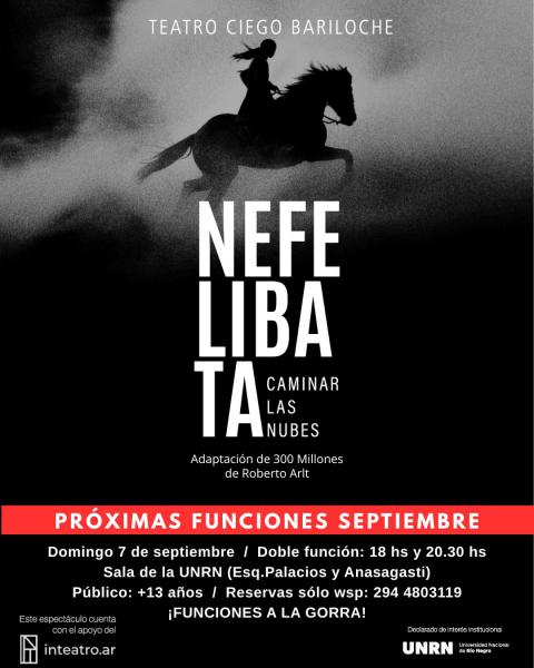  A pedido del p&uacute;blico, contin&uacute;an las funciones de Teatro Ciego en Bariloche
