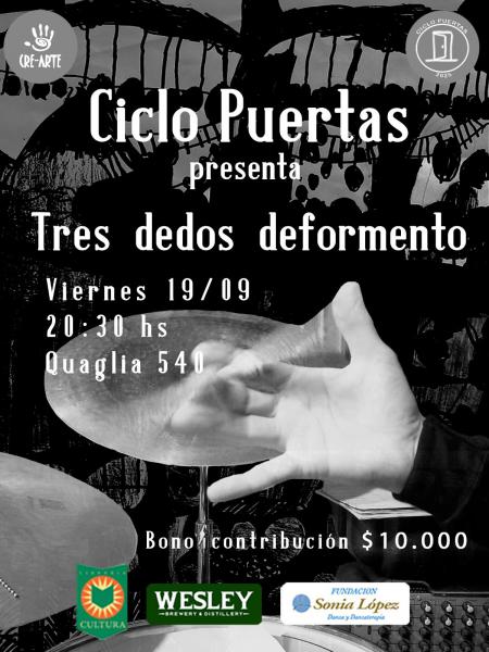 Tres dedos deformento