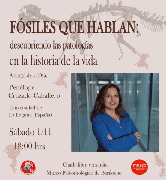Charla F&oacute;siles que hablan: descubriendo las patolog&iacute;as en la historia de la vida